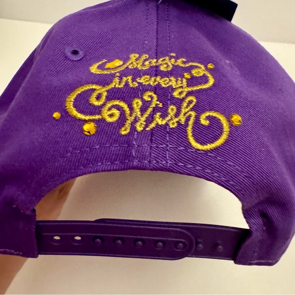 NWT. Disney Wish castmember baseball hat. Purple cap features goat & star - Picture 6 of 12